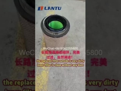 LANTU ট্রাক বায়ু ফিল্টার অভ্যন্তরীণ ফিল্টার প্রতিস্থাপিত নতুন এক মত দেখায়