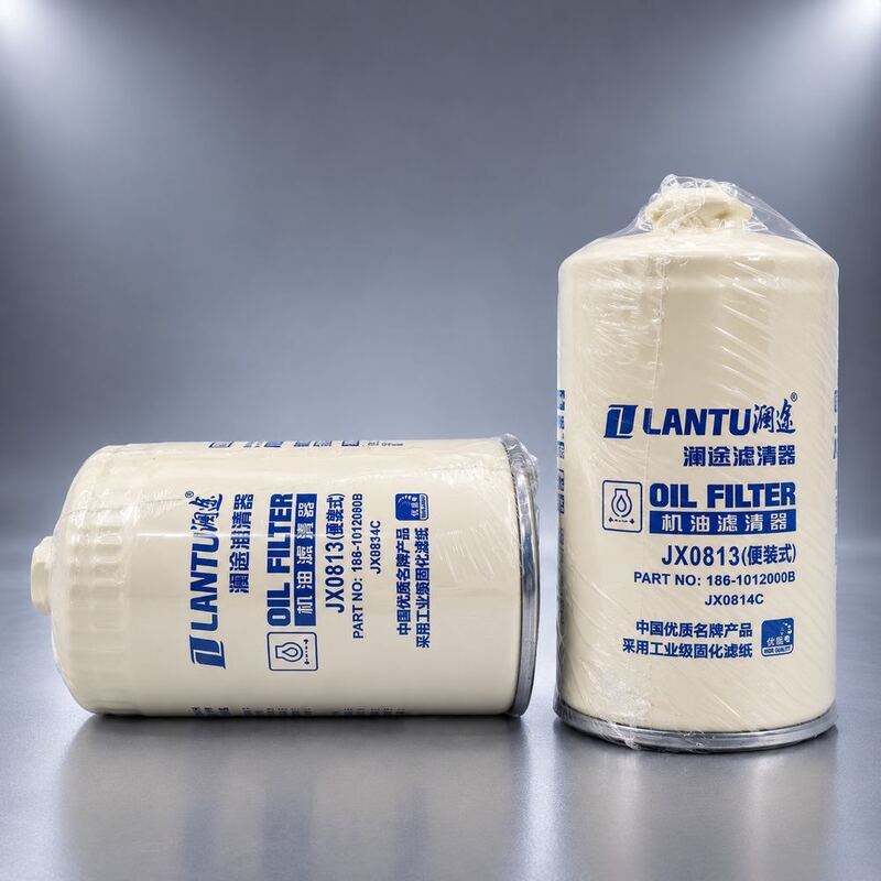 LANTU JX0813 Oil Filter | 186-1012000B Reference | Yuchai YC6112 Diesel Engines